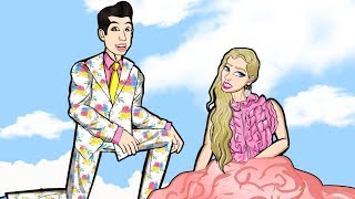 Taylor Swift  ME ft Brendon Urie CARTOON PARODY [upl. by Haduj]