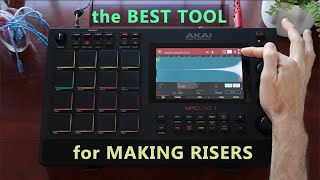 How to make risers that sync to any beat  MPC LIVE II Tutorial [upl. by Yaya]