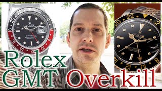 Collection Review Too Many Rolex GMT Watches  Bezel Insert Issue [upl. by Sigsmond]