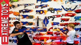 Full Nerf Blaster Arsenal Remastered Sneak Attack Squad Giant Blaster Collection [upl. by Garihc973]