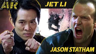 JET LI amp JASON STATHAM Taking down the Double  THE ONE 2001 [upl. by Nawotna30]