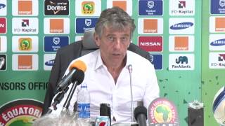 Ghana vs Algeria  Press Conference 2301  Orange Africa Cup of Nations EQUATORIAL GUINEA 2015 [upl. by Harutak852]