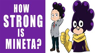 My Hero Academia  How strong is Minoru Mineta Manga spoilers [upl. by Crellen]