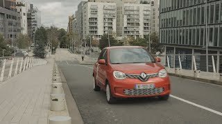 Renault Twingo Electric Valencia Orange 2021 Exterior Interior Driving [upl. by Warton]