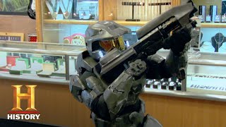 Pawn Stars Custom Halo Armor Season 4  History [upl. by Wendi370]