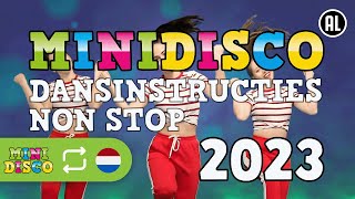 MINIDISCO 2023 NON STOP  Kinderliedjes  Leer de Dans  Minidisco [upl. by Natsrik797]