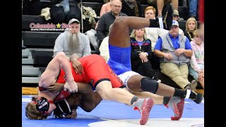 SCHSL Class 3A Wrestling Lower State Championship Dreher v Gilbert Feb 7 2024 [upl. by Etnomaj]