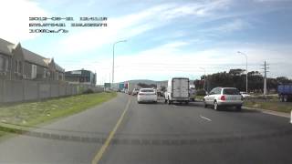 Bad Driving  Bosmansdam Road Montague Gardens Cape Town 3 [upl. by Tegirb271]