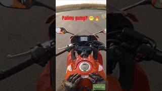 Palenie gumy CBR z elektronicznym sprzęgłem 😜 motocykl honda cbr [upl. by Eityak]