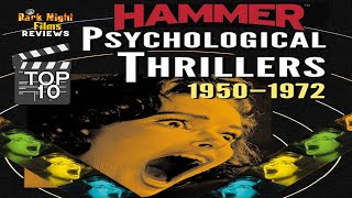 Top 10 Hammer Psychological Thrillers [upl. by Eilsehc]