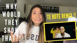 TE BOTE  REMIX  MY REACTION [upl. by Nylyaj475]