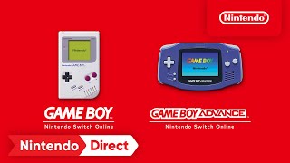 Nintendo Switch Online  Game Boy amp Game Boy Advance Announcement  Nintendo Direct 2823 [upl. by Barimah]