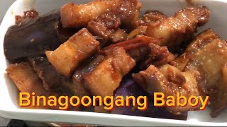 Binagoongang Baboy pinoyfood ofwhongkong binagoongangbaboy [upl. by Avlem]