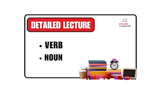 A complete lecture on the Verb amp the Noun english education verb noun grammar learnenglish [upl. by Wills839]