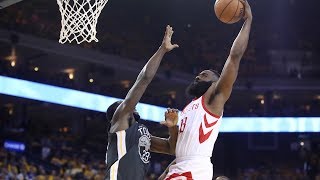 James Harden Dunks on Draymond Green  Game 4  Rockets vs Warriors  2018 NBA West Finals [upl. by Sid]