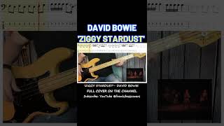 ZIGGY STARDUST  DAVID BOWIE  FRANKS BASS COVERS shorts [upl. by Pul477]