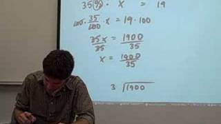 15  Percent Word Problems 3 [upl. by Berliner]