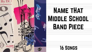 Name that middle school band piece 2324 edition [upl. by Gillette]