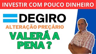 Alterações de comissões Degiro valerá a pena [upl. by Aeiram]