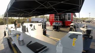 Weber Grill Academy Experience Trailer Setup [upl. by Holbrooke205]