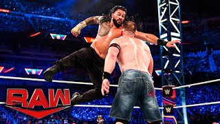 WWE Raw  Roman Reigns vs John Cena  Raw Full Highlights 2024 [upl. by Enak]