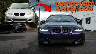 How I Made My 18 Year Old BMW Look Modern Again E60 E90 [upl. by Minetta93]