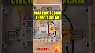 Caja de Protecciones Perfecta para Tu Instalación Solar solarenergy [upl. by Ryle]