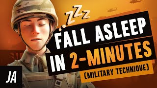 How To Fall Asleep In 2 Minutes Proven Military Technique [upl. by Akeemahs]