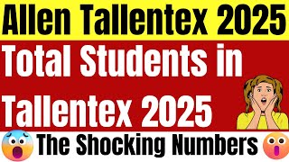 You Wont Believe The Number of Students Who Appeared in TALLENTEX 2025 Competition Getting Tougher [upl. by Anilorak]