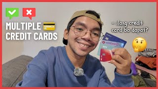 MULTIPLE CREDIT CARDS PROS amp CONS 💳✨️  Benefits amp Disadvantages [upl. by Ainslie]