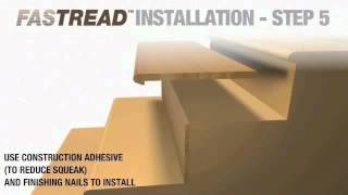 FasTread Replacement Stair Tread [upl. by Naawaj]