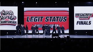 Legit Status  Philippines  MegaCrew Division Gold Medalist  2023 World Hip Hop Dance Championship [upl. by Grayce920]