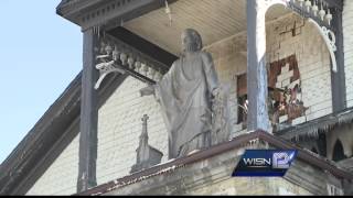 St Joseph Hall destroyed by fire at St Lawrence Seminary HS [upl. by Eihs421]