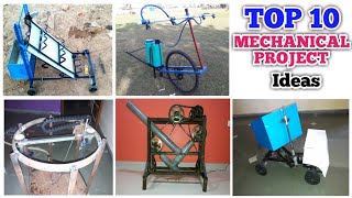 Top 10 Best Mechanical Engineering Projects Ideas For 2020 [upl. by Suiratnauq]