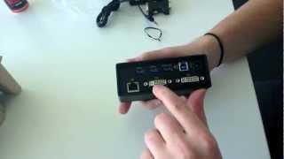 Lenovo ThinkPad USB 30 Dock Hands On German  Deutsch ►►notebooskbilligerde [upl. by Luoar]