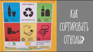 Как сортировать отходы мусор дома Переработка и low waste [upl. by Okomom]