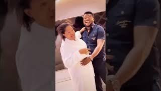 TOYIN ABRAHAM SURPRISE BIRTHDAY PRAISE BY HER HUSBAND KOLA AJEYEMI AND ACTOR AYO OLAIYA [upl. by Eidob]