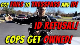 Cop FAILS To Get ID EPIC ID REFUSAL [upl. by Annoved]