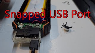 Cygnett Power bank USB port repair [upl. by Cerellia589]