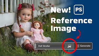 Photoshops AI Generative Fill with Reference Image 2024 Beta [upl. by Hairaza]