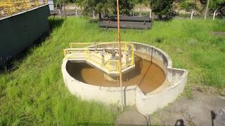 Backwash water tank and return to the treatment process [upl. by Cleopatre]