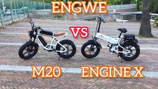 Engwe  M20 vs ENGINE X [upl. by Nevarc]