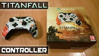 TITANFALL Xbox One Controller Unboxing Official Limited Edition [upl. by Laet]