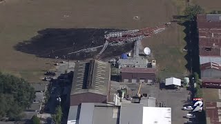 NTSB scene of deadly Houston helicopter crash complex [upl. by Naltiac]