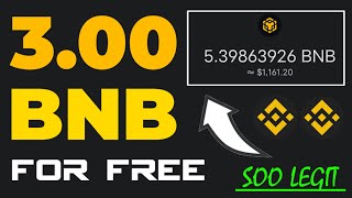 1000 FREE BNB IN 5 SECONDS step by step HOW TO EARN FREE BNB IN TRUST WALLET [upl. by Corney955]