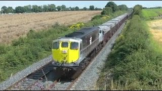 Irish Rail 071 Class  Tara Mines trains  June 2013 [upl. by Braasch]