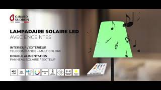 Lampadaire Solaire Blutooth Summer [upl. by Ameerak444]