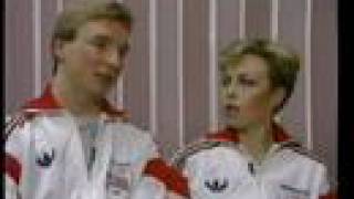 Torvill and Dean 84 Olympics interview [upl. by Llertnad321]