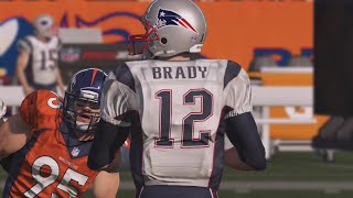 Madden 15 Online Gameplay EPIC COMEBACK OF THE YEAR TOM BRADY VS PEYTON MANNING [upl. by Alhak]