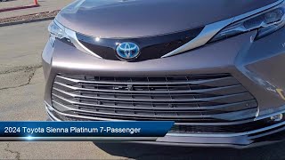 2024 Toyota Sienna Platinum 7Passenger Fairfield Vacaville Vallejo Napa Benicia [upl. by Ahsinnor]